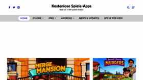What Kostenlose-spiele-apps.de website looked like in 2020 (3 years ago)
