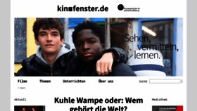 What Kinofenster.de website looked like in 2020 (3 years ago)