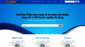 What Kb.crmviet.vn website looked like in 2020 (3 years ago)