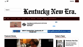 What Kentuckynewera.com website looked like in 2020 (3 years ago)