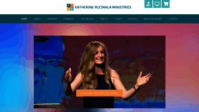 What Katherineruonala.com website looked like in 2020 (3 years ago)