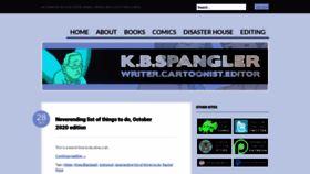 What Kbspangler.com website looked like in 2020 (3 years ago)