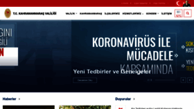 What Kahramanmaras.gov.tr website looked like in 2020 (3 years ago)