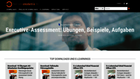 What Karriereakademie.de website looked like in 2020 (3 years ago)