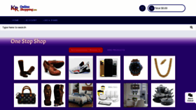 What Kronlineshopping.com website looked like in 2020 (3 years ago)