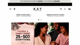 What Kay.com website looked like in 2020 (3 years ago)