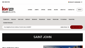 What Kwsaintjohn.ca website looked like in 2020 (3 years ago)