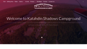 What Katahdinshadows.com website looked like in 2020 (3 years ago)