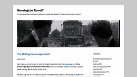 What Kenningtonrunoff.com website looked like in 2020 (3 years ago)