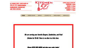 What Kitchen527.com website looked like in 2020 (3 years ago)