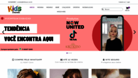 What Kidsbazar.com.br website looked like in 2020 (3 years ago)