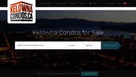 What Kelownacondos.ca website looked like in 2020 (3 years ago)