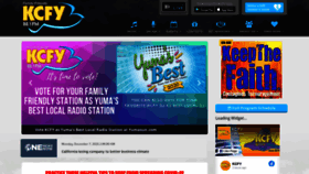 What Kcfyfm.com website looked like in 2020 (3 years ago)