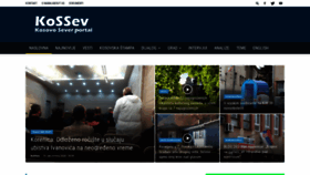 What Kossev.info website looked like in 2020 (3 years ago)