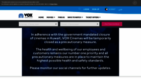 What Kwt.voxcinemas.com website looked like in 2020 (3 years ago)