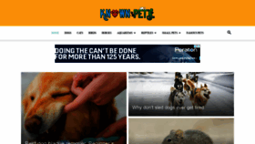 What Knownpets.com website looked like in 2020 (3 years ago)