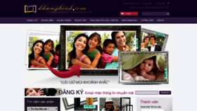 What Khunghinh.com website looked like in 2020 (3 years ago)