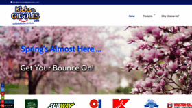What Kicksandgigglesusa.com website looked like in 2020 (3 years ago)