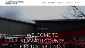 What Kcfd1.com website looked like in 2020 (3 years ago)