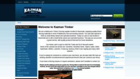 What Kazmantimbersupplies.com.au website looked like in 2020 (3 years ago)