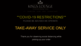 What Kings-lounge.com website looked like in 2020 (3 years ago)