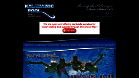 What Kalamazoopool.com website looked like in 2020 (4 years ago)