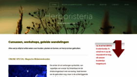 What Kruidencursus.com website looked like in 2020 (3 years ago)