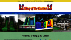 What Kingofthecastles.ie website looked like in 2020 (4 years ago)