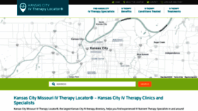 What Kansascityivtherapy.com website looked like in 2020 (5 years ago)
