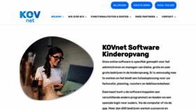 What Kovnet.nl website looked like in 2020 (3 years ago)