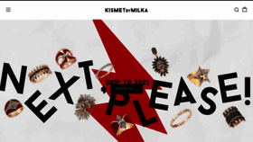 What Kismetbymilka.com.tr website looked like in 2020 (4 years ago)