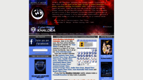 What Khaldea.com website looked like in 2020 (3 years ago)