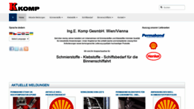 What Komp.at website looked like in 2020 (4 years ago)