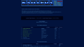 What Kaillera.com website looked like in 2020 (3 years ago)