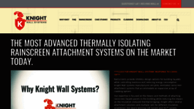 What Knightwallsystems.com website looked like in 2020 (3 years ago)