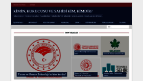 What Kimkurdu.com website looked like in 2020 (3 years ago)