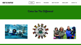 What Kidscastlewi.com website looked like in 2020 (3 years ago)