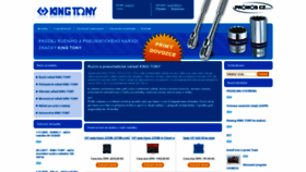 What Kingtony.cz website looked like in 2020 (3 years ago)