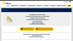 What Kutseregister.ee website looked like in 2020 (3 years ago)