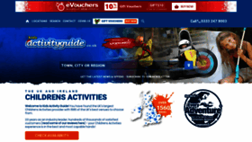 What Kidsactivityguide.co.uk website looked like in 2020 (3 years ago)