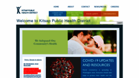What Kitsappublichealth.org website looked like in 2020 (3 years ago)