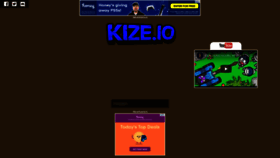 What Kize.io website looked like in 2020 (3 years ago)