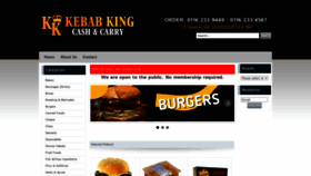 What Kebabkingcatering.co.uk website looked like in 2020 (3 years ago)
