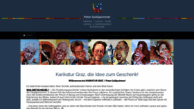 What Karikatur-graz.at website looked like in 2020 (3 years ago)