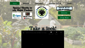 What Keneyparksustainability.org website looked like in 2020 (3 years ago)