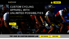 What Kazoomcycling.com website looked like in 2020 (3 years ago)