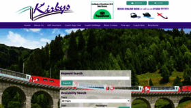 What Kirbyscoaches.co.uk website looked like in 2021 (3 years ago)