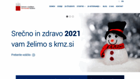 What Kmz.si website looked like in 2021 (3 years ago)
