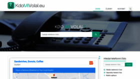 What Kdomivolal.eu website looked like in 2021 (3 years ago)