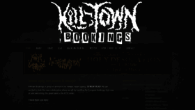 What Killtownbookings.com website looked like in 2021 (3 years ago)